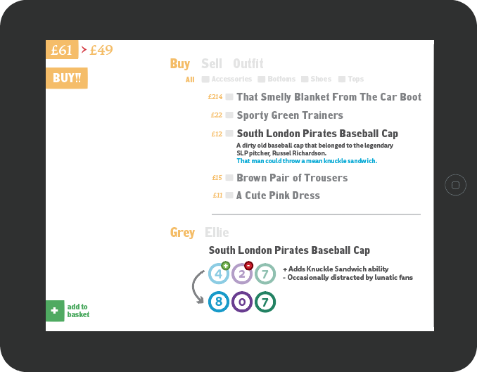 Underground Shopping UI 05
