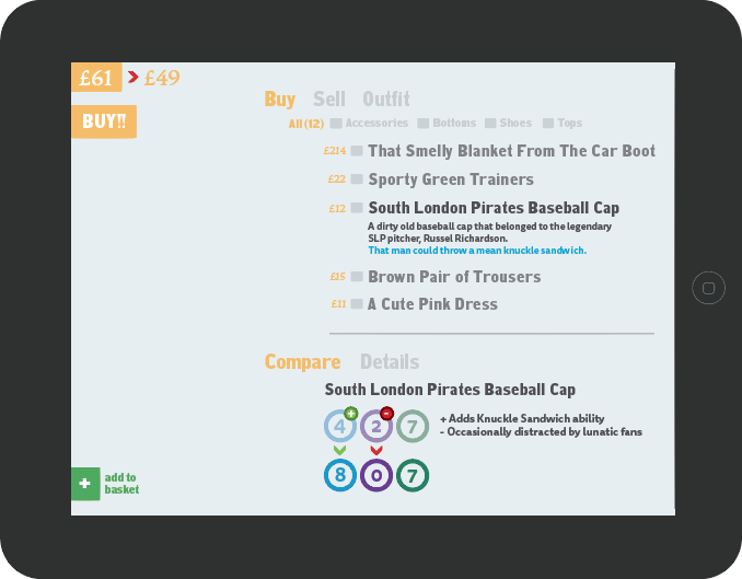 Underground Shopping UI 06